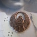 3 Copper Ox Plated Egyptian Scarab Charm Pendants