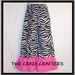 Zebra Minky Pants With Pink Minky Dot Cuffs - Custom Sizes Available - Newborn to Adult