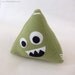 Green Plush d4 - 4 Sided Role Playing Dice