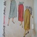 Vintage 1950s Straight Skirt Pattern Simplicity 2793