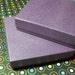 10 Pack Matte Purple Cotton Filled Jewelry Boxes 3.5 X 3.5 X 1 Inch Size