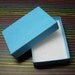 10 Pack Matte Light Blue Kraft 3.25X2.25X1 Inch Cotton Filled Jewelry Gift Retail Boxes