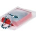 50 Pack Clear Frosted Plastic Merchandise Bags 12X15 Inch Size