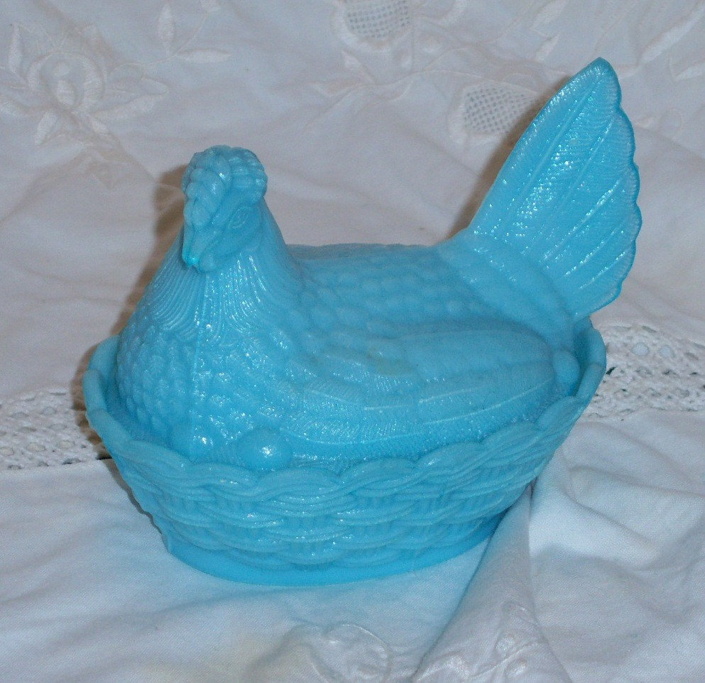 GLASS HEN ON NEST COVERED DISHES-SHIRLEY SMITH COPYRIGHT 2007 GLASS HEN ON NEST COVERED DISHES-SHIRLEY SMITH COPYRIGHT 2007