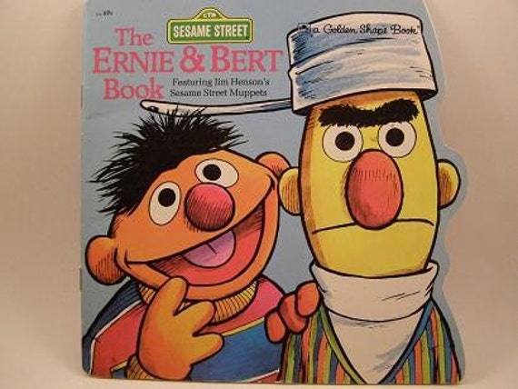 Items similar to Sesame Street's The Ernie and Bert Book, vintage ...