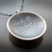Inspirational Quote Necklace - Live The Life