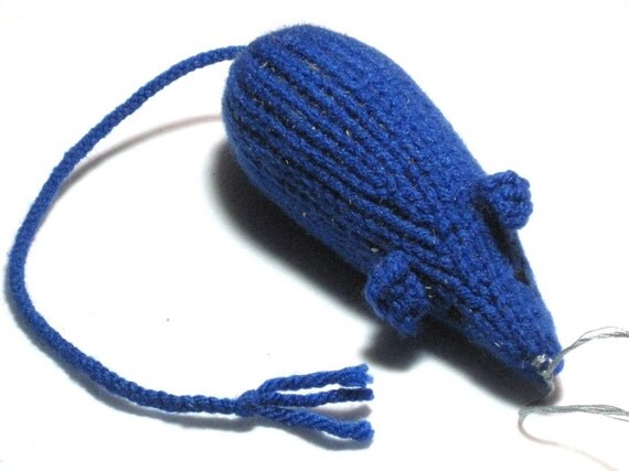 knitted catnip toys