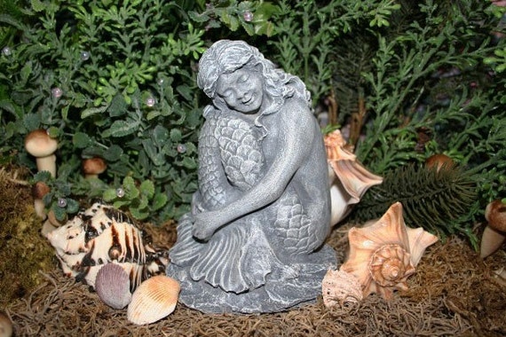 concrete fairy garden statues