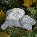 angel pug statue