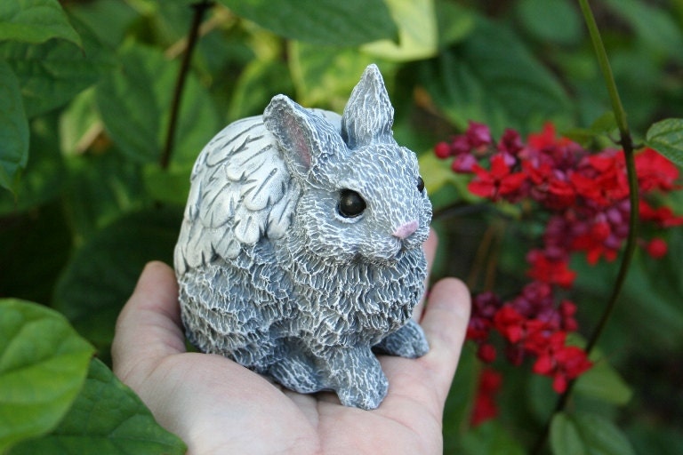Angel Bunny Rabbit Angels Animal Garden Statues