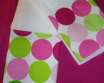 Boutique Burp Cloth sets......SORBET DOTS Baby Boutique Burp Cloth Set