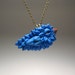Baby Bluebird Necklace - OOAK, Polymer Clay, Bird