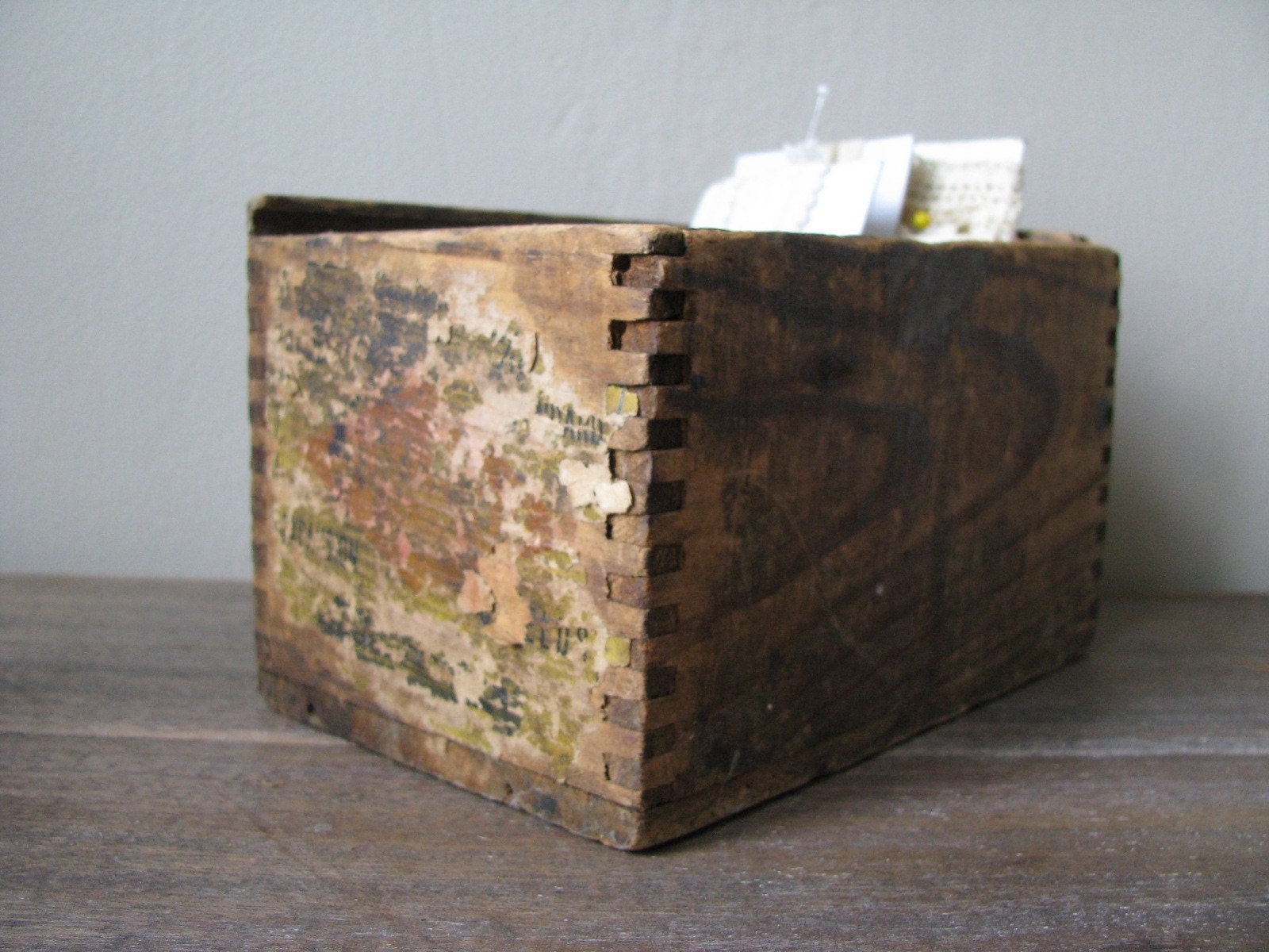 Vintage Wooden Box 6