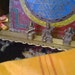 3 Solid Indian Brass Murti - Tiny Altar Figurines - Sarasvati, Laxmi & Durga