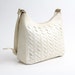 FINAL SALE. . . 80s vintage purse / cream woven leather handbag / 1980s everyday bag