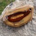 Kiss... handmade ceramic link