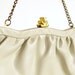 Vintage 1980's Beige Handbag Purse