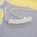 Natural Rainbow Moonstone Necklace