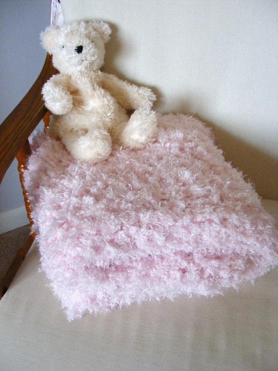 Soft and Fluffy Baby Girl Blanket Pale Pink Great