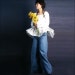 Pearl - silky linen shirt (Y1001)