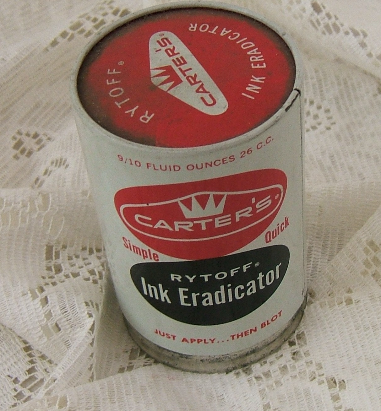 Vintage Carter's Rytoff Ink Eradicator 495 Original