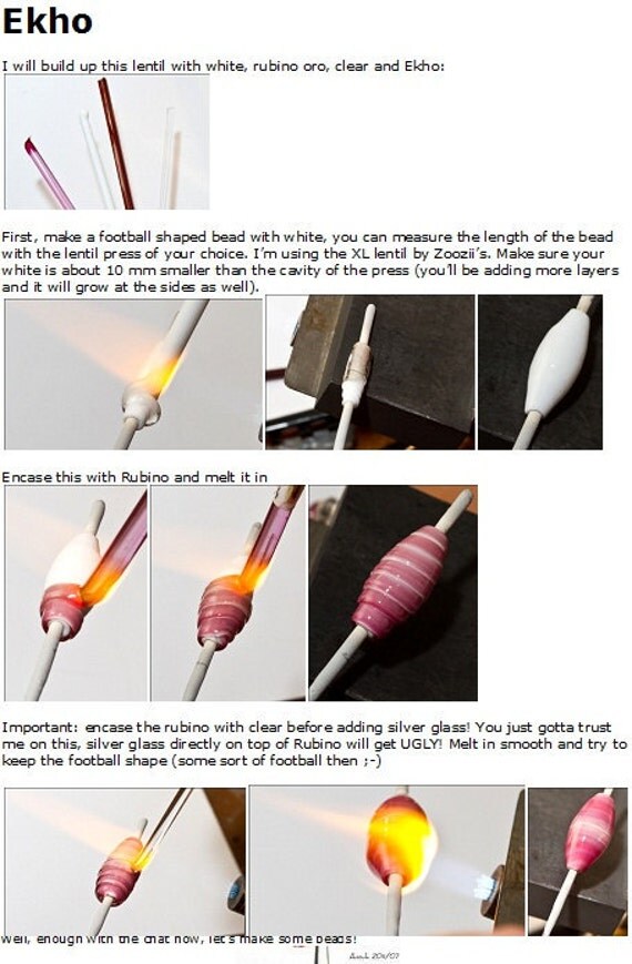 Tutorial Making Silver Glass Sing Volume 3 by TrollLover on Etsy
