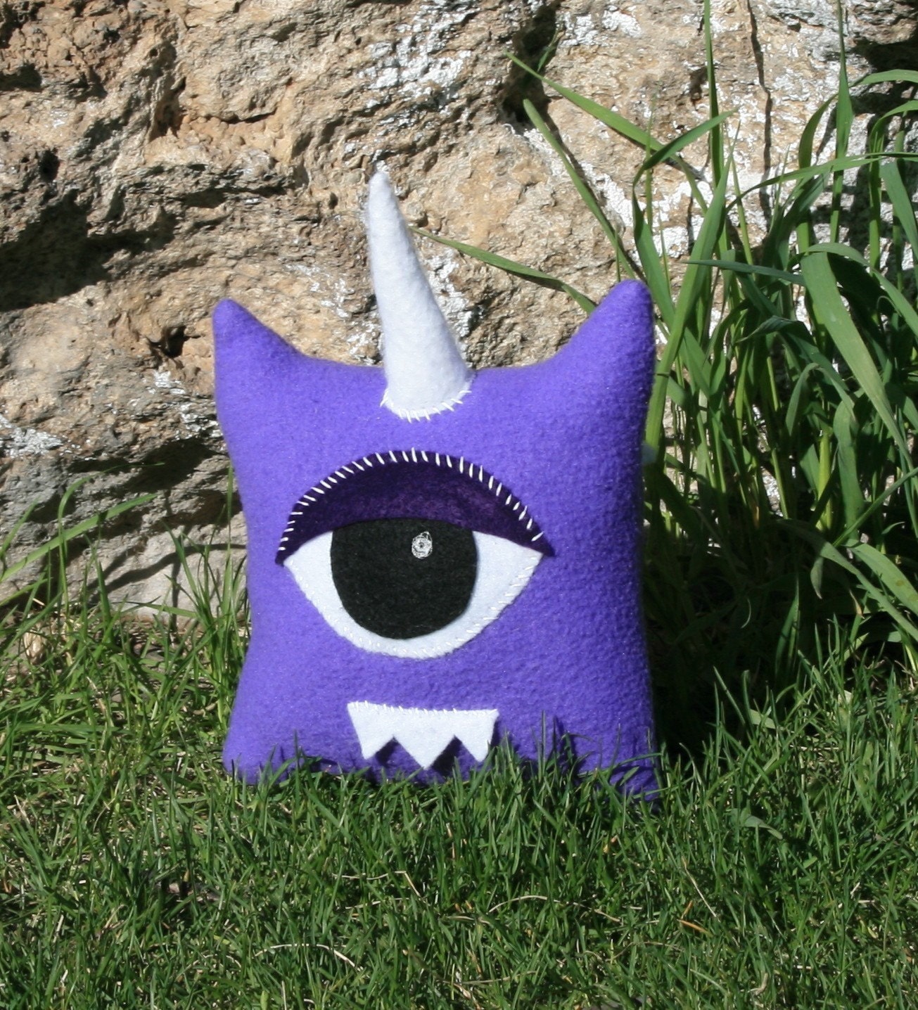 one eyed one horned flying purple people eater stuffed animal