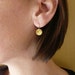 Sun Drop Earrings in Gold Filled and Vermeil