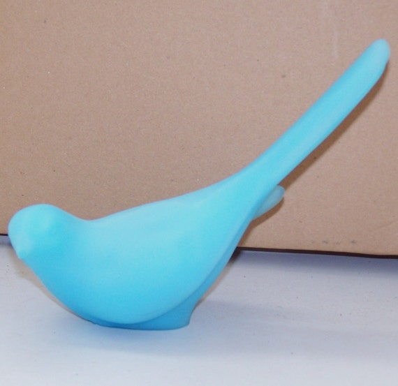 fenton glass bluebird figurine