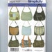 Craft Sewing Pattern Simplicity 3828 Donna Lang Purse Bag Handbag UNCUT 2007