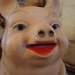 Vintage Shabby This Little Piggy Bank