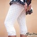 White Jade Lace leggings - size XS/S and M