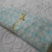 Blue Flannel Whale Crib Sheet