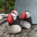 VINTAGE Bean Bag PUFFINS - for juggling - hobby - arctic animal
