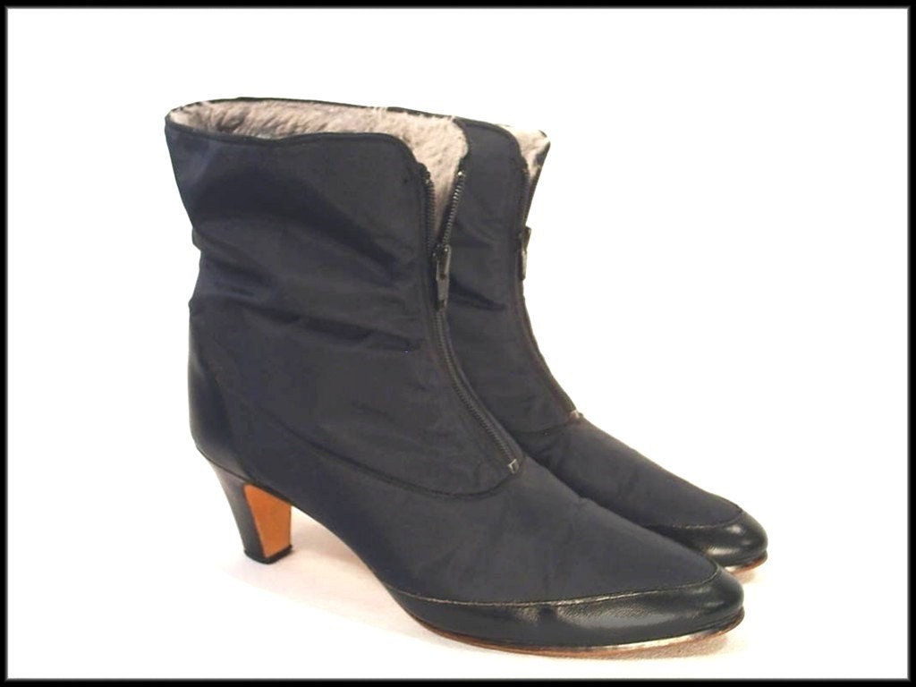 women fleece lined rain boots