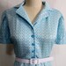 Vintage 1960's Waitress Style Dress