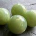 15% Off Storewide-Coupon Code Summertime-Vintage Lucite Beads-Vintage Italian Huge Green Opal Lucite Rounds-4