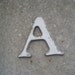 Vintage Architectural Salvage Sing Letter Signage Salvaged Fragment Wooden Letter Ampersand