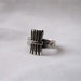 Antique Sterling Sheaf of Wheat Campfire Girls Ring.