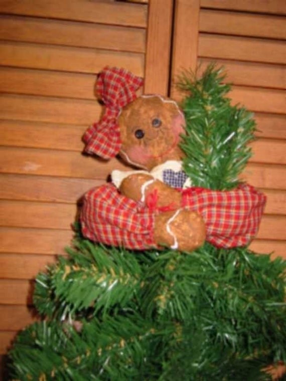 gingerbread tree topper epattern pdf gingerbread tree topper epattern pdf