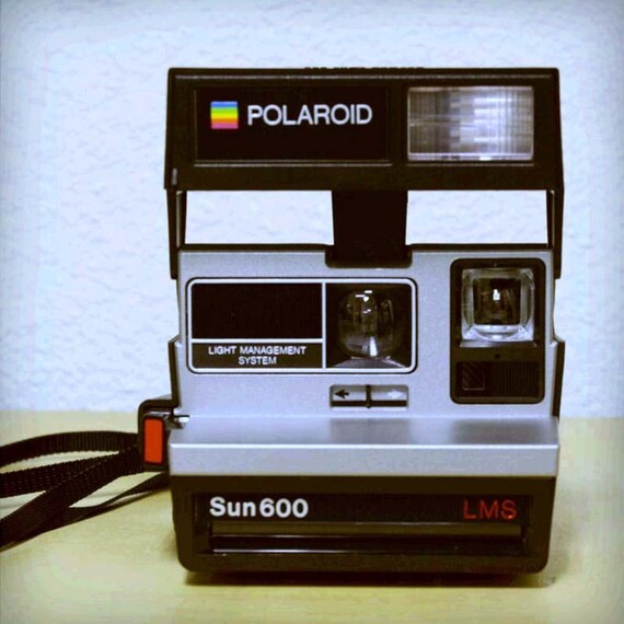 Vintage Polaroid Sun 600 LMS Land Camera by OldCottonwood on Etsy