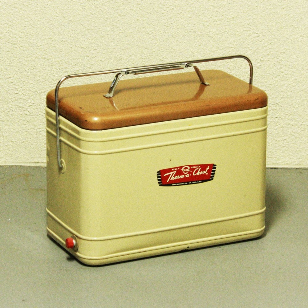 Vintage cooler Therm a Chest ice chest Knapp Monarch