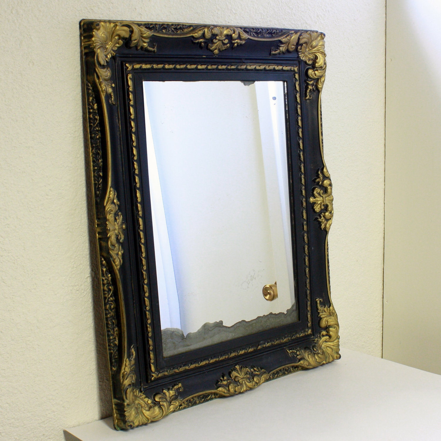vintage wall mirror wall hanging mirror gold by oldcottonwood vintage wall mirror wall hanging mirror gold by oldcottonwood