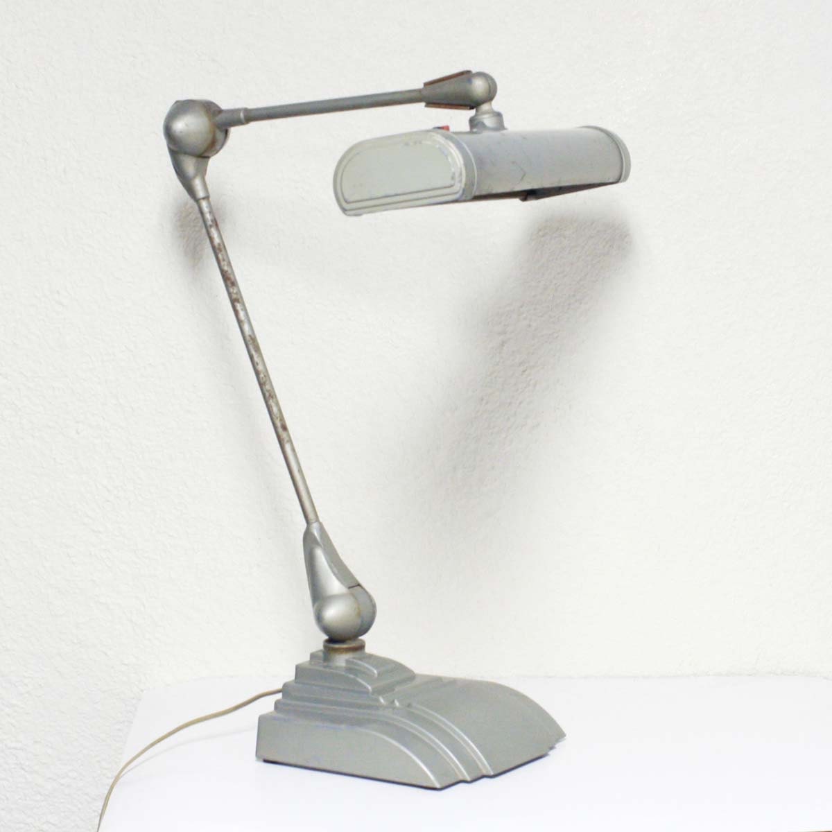 Vintage desk lamp swing arm lamp drafting table lamp art