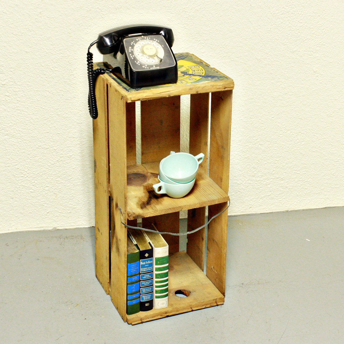 Vintage wood crate orange crate produce crate Redlands