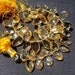 Full 7 Inches Strand Finest Quality Natural Citrine Faceted Marquise Briolettes Size 12x6 - 10x5mm approx
