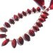 1/2 Strand - Extremely Beautiful AAA Red Quartz Faceted Marquise Briolettes Size 16x8mm approx Finest Quality Wholesale Price