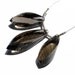 3 Pcs Set - Finest Quality AAA Smoky Quartz Faceted n Carved Elongated Spiral Briolettes Size 34x15mm - 43x16mm