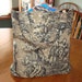 GO GREEN - reusable grocery or market bag, large size