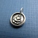 buddha nature sterling silver charm